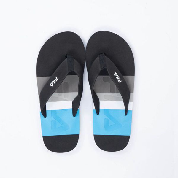 Chanclas Fila Hombre Azules / Blancas / Negras - Stefano - España 390512SNV